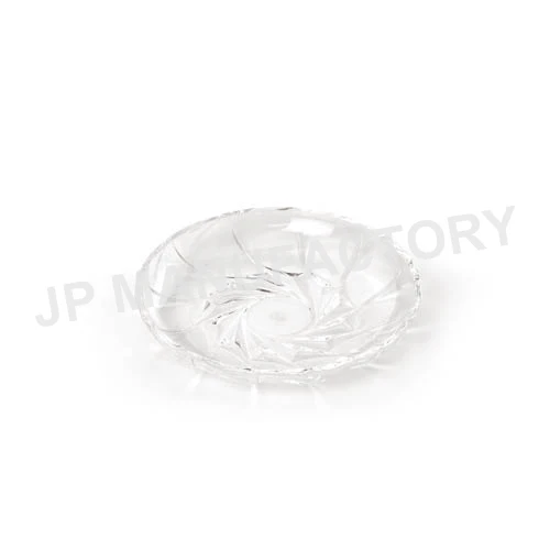 Elegant design Tableware Dia 15cm Plastic Small Dessert plate/flower shape Cake serving plate