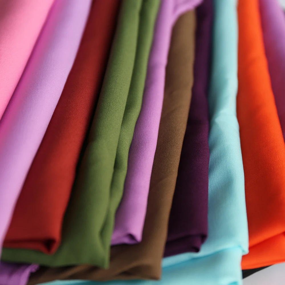 Recycled100% Polyester Colorful Fabric Interlining for Garment Color Interlining 5075D