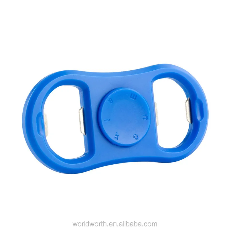 Metal Beer Bottle Opener Promotion Gifts Custom Printing Logo Spinner Bear Opener Finger Toy Fidget Spinner Bottle Opener