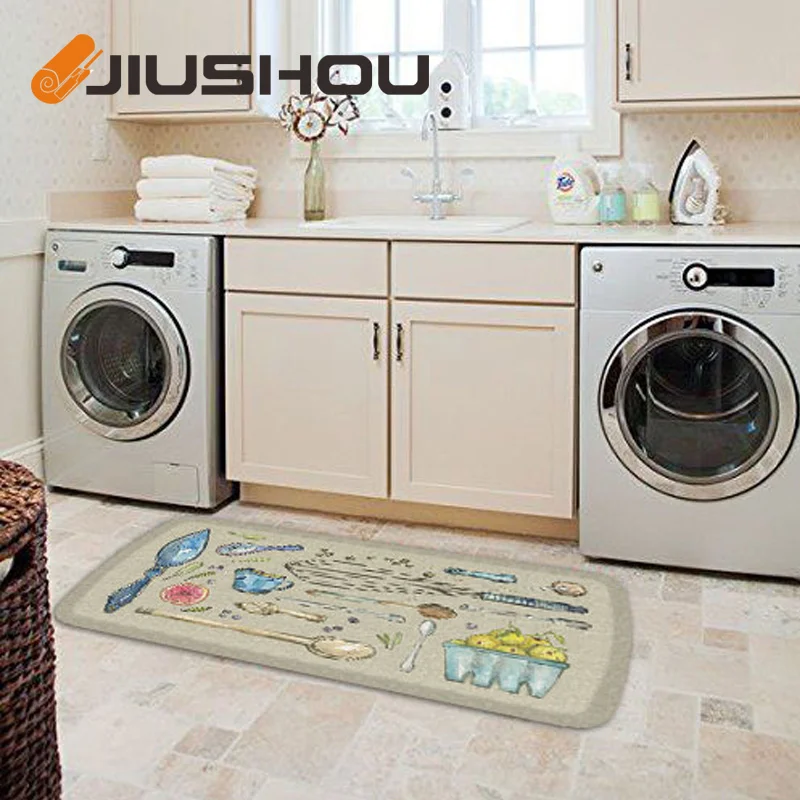 
Anti-fatigue PVC foam laundry room kitchen nonslip floor mat 