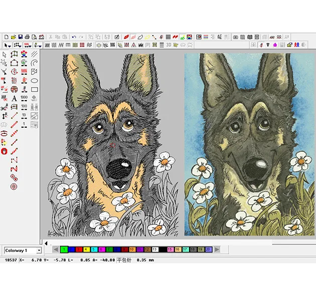 
Fast Cheap Embroidery High-quality Unique Clothes Embroidered Patches Custom Size Design Iron On Skulls Neck Patch Designs 