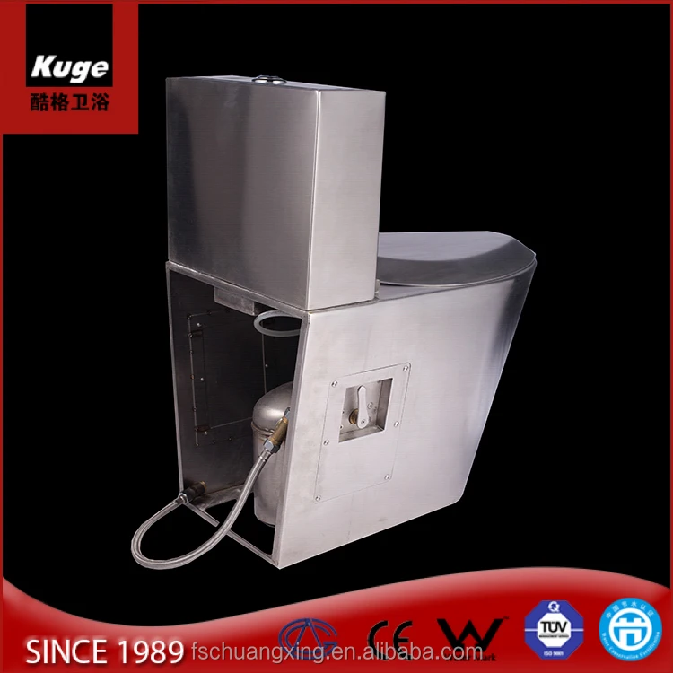 Commercial Hotel Nightclub Bar Floor Mount Toilet Stainless Steel Toilet Bowl Manufacturer