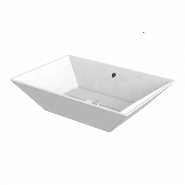V-shaped Artistic Basin, Ceramic Vessel 5921
