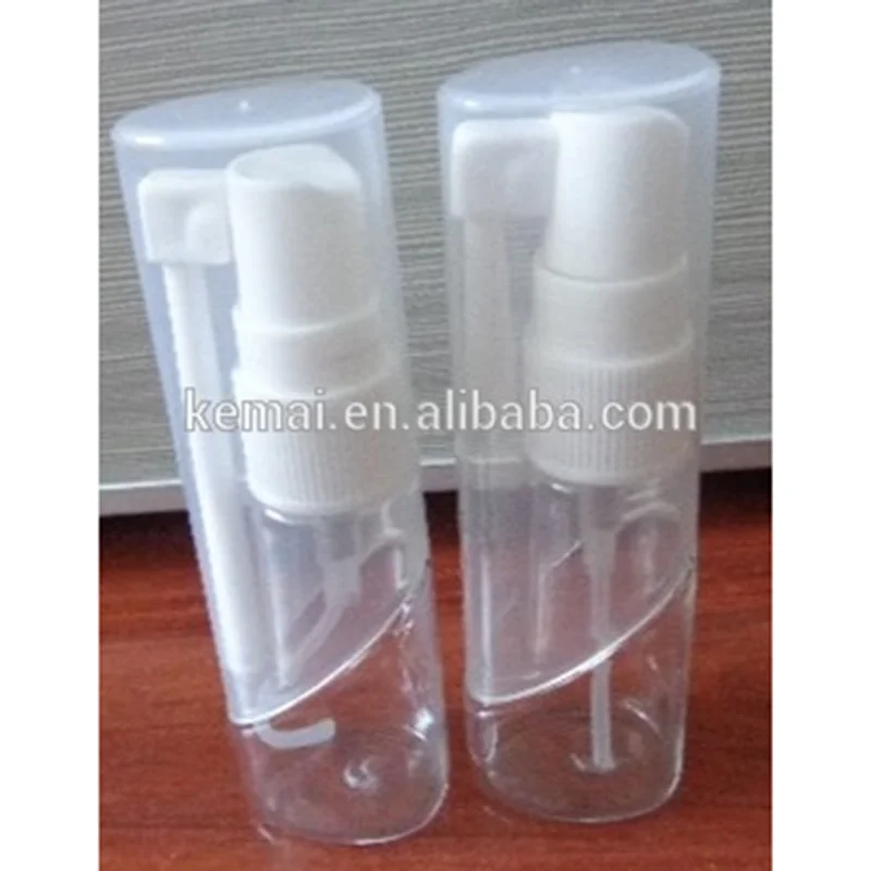 HDPE Empty White Oral Nasal Throat Mist Spray Bottle for Pharmaceutical Packaging