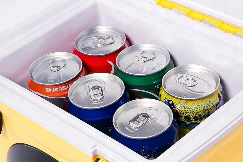 mini cooler box with radio