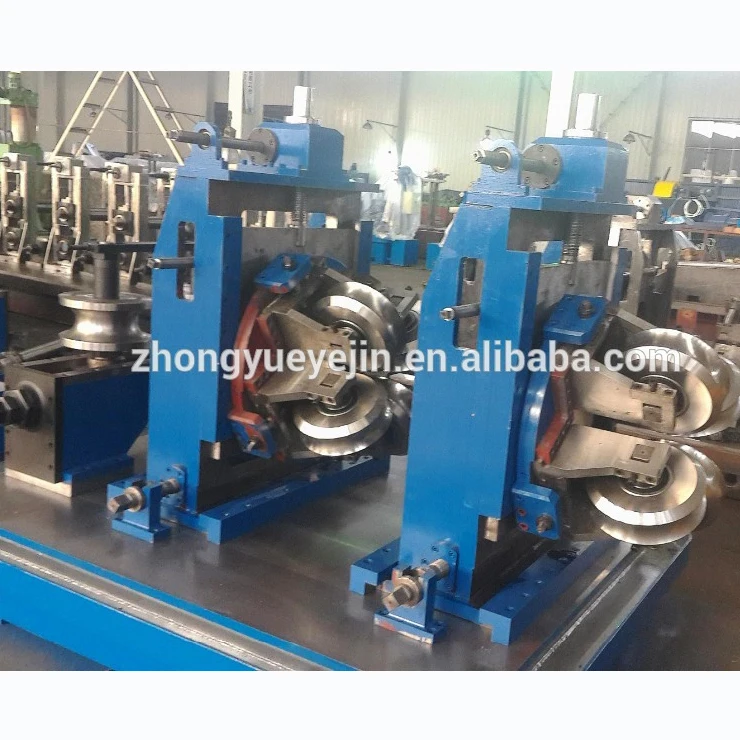 High precision blue erw pipe milling machine/pipe mill production line