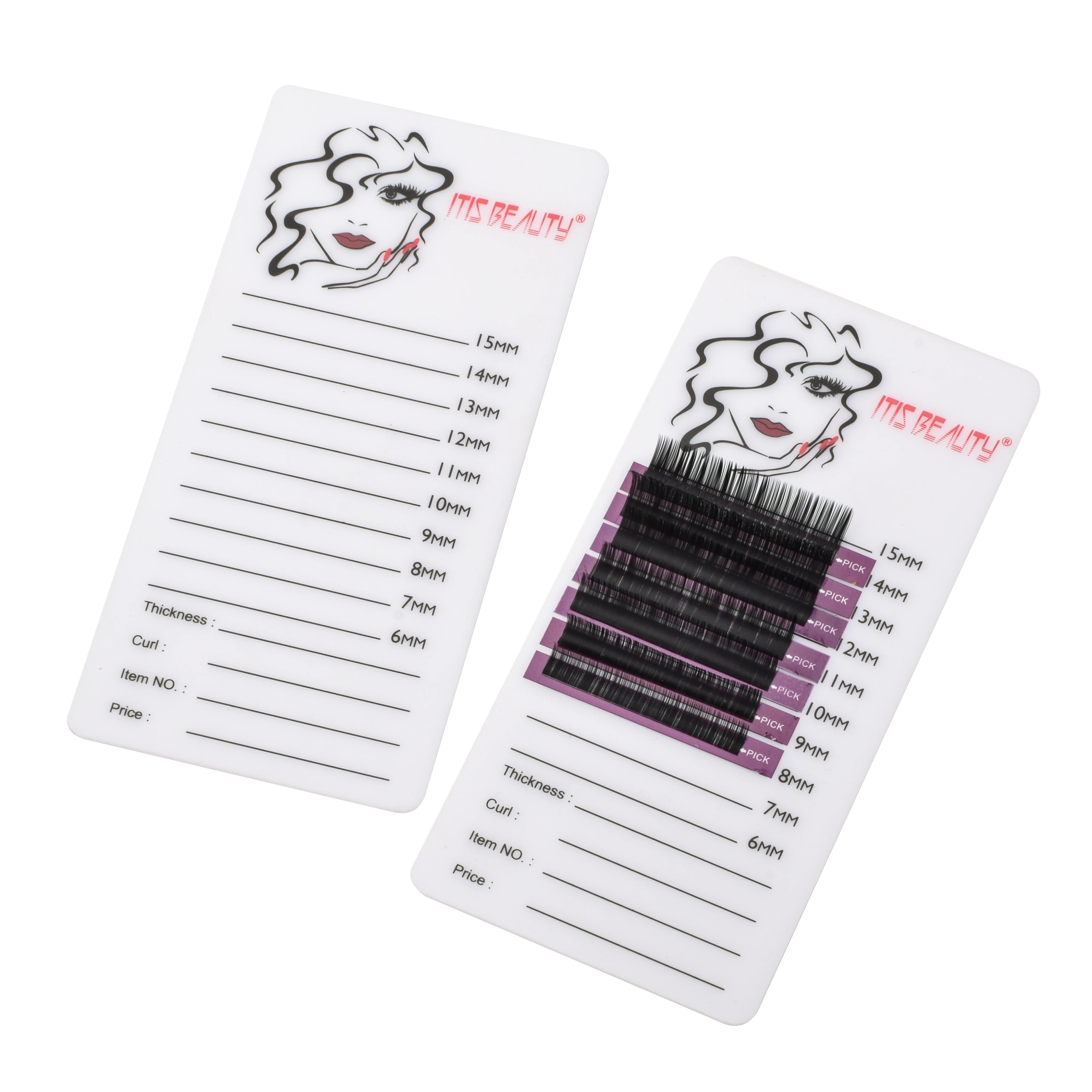 NEW Acrylic False Eyelashes Eye Lashes Storage Box Volume lash storage Makeup tools Case Organizer