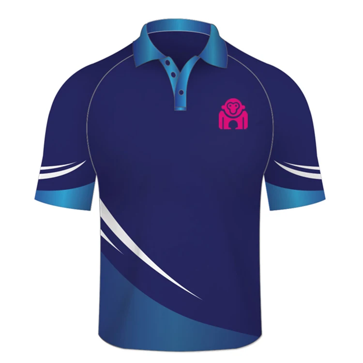 custom sublimated polo shirt golf