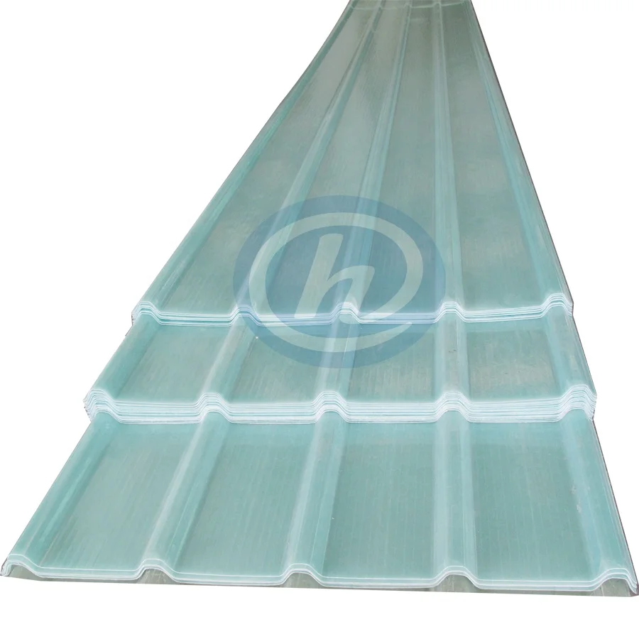 Translucent roofing FRP greenhouse plastic sheet glass roof skylight