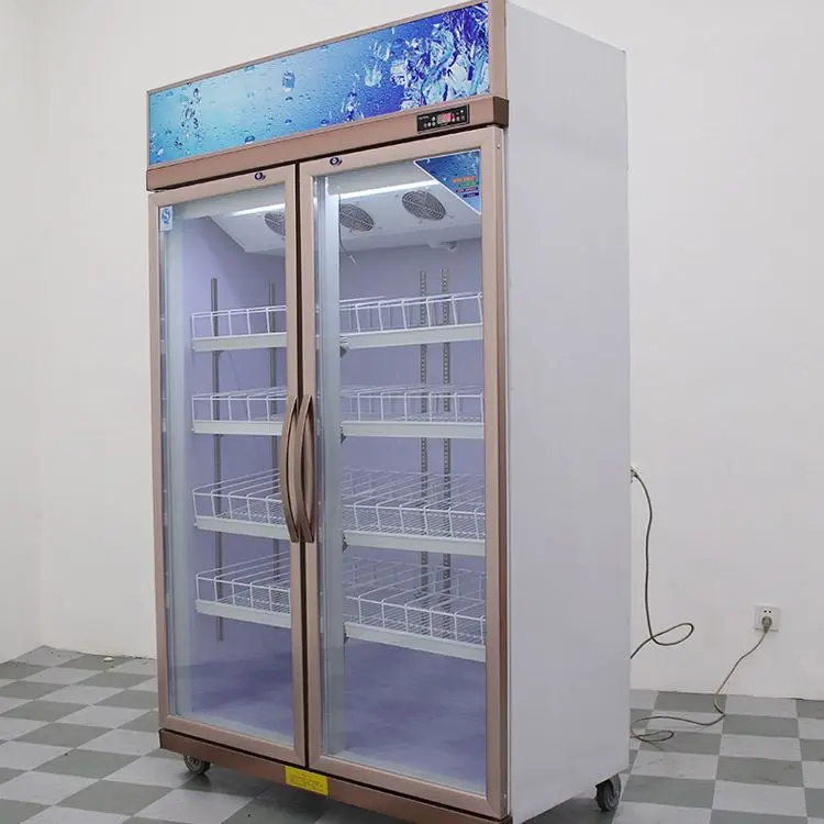 
 Увеличение остекление охлаждаемая витрина для супермаркета  