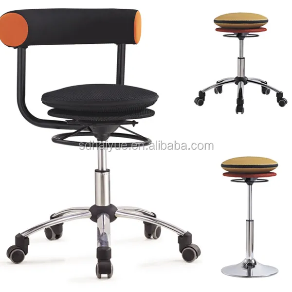 Office Computer Chairs, Air Stability Wobble Cushion Posture Chair Board Disc Seat for office chair with Pump