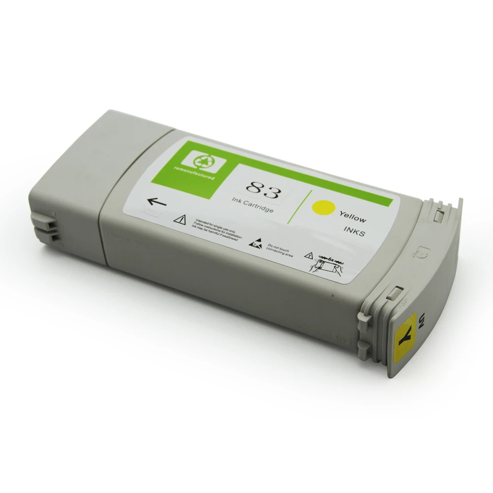 OCBESTJET 680-ML для HP 83 УФ картридж с пигментными чернилами 5500 5500ps 5000 5000ps УФ-принтера 100% подходит к OEM