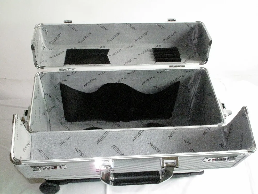 Aluminum Rolling Luggage  Case Flight case  Aluminum  Travel Suitcase