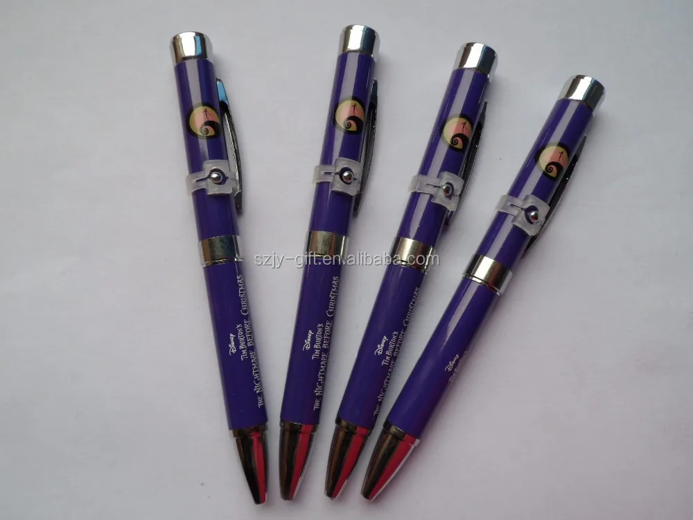 Multi-functional Projector Logo Advertising Metal Pen with LOGO customized and Free Sample available