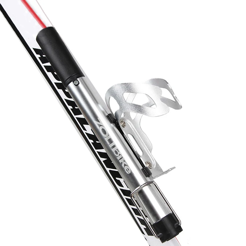 ZOLi ZL0107 Mountain Bike Pump Lightweight High Pressure American French Valve Portable Mini Bicycle Tire Pump