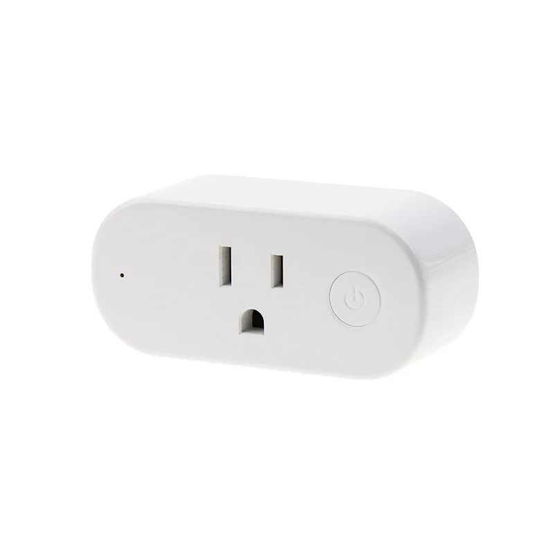 Wholesale tuya smart 3 pin US standard wifi control electric plug wifi