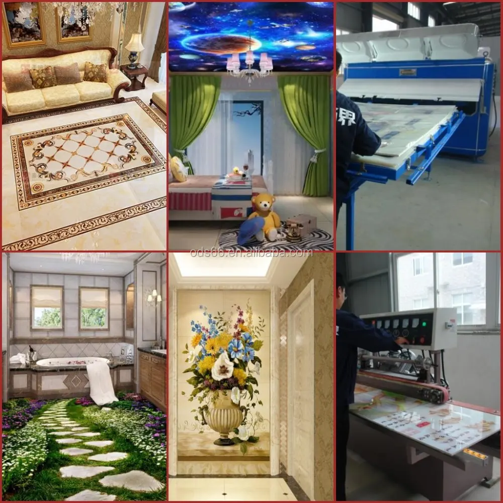 china products 3d glass microcrystalline home decor tile machine for sale