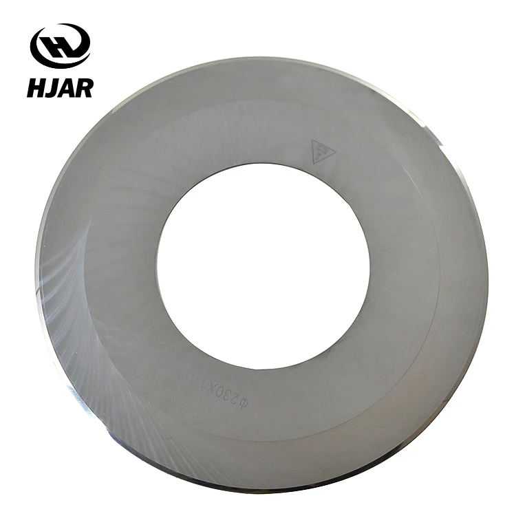 Вольфрам циркулярный нож из карбида гофрированная бумага круговой нож для резки