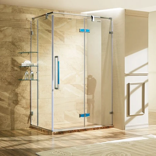 10Mm Stainless Steel Frame Tempered Glass Hinge Shower Enclosure Hinges For Shower Doors Framed Glass Shower Door