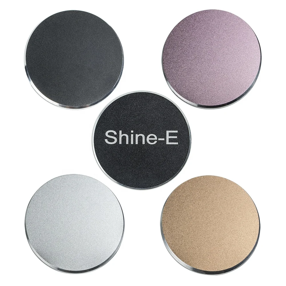 Custom Aluminium cell phone stand and holder smartphone round phone grip holder .