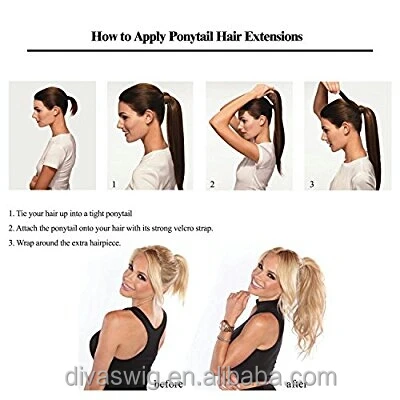 Short kinky Gray Ponytail hair extension  women hair toupee,afro grey wig kinky hair ponytail drawstring hairpiece