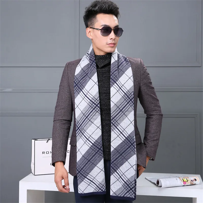 Мужской кашемировый шарф