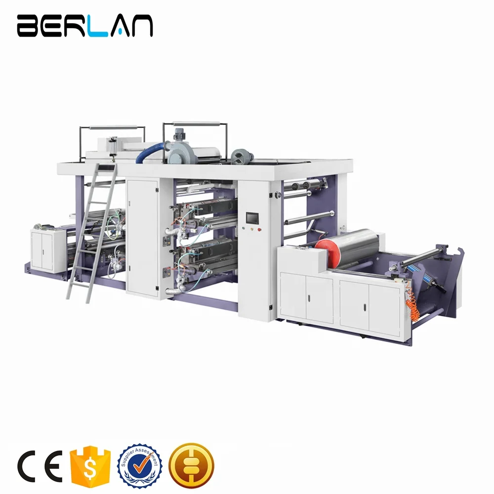 ZYT-Series 4 Color Flex Printing Machine For Paper Roll/Label/Paper Cup