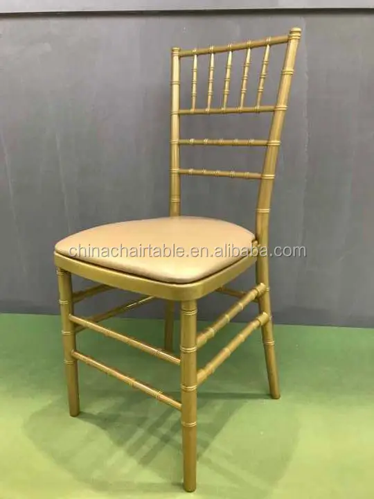 Лидер продаж, Китай, дешевая распродажа, золотые стулья chiavari оптом