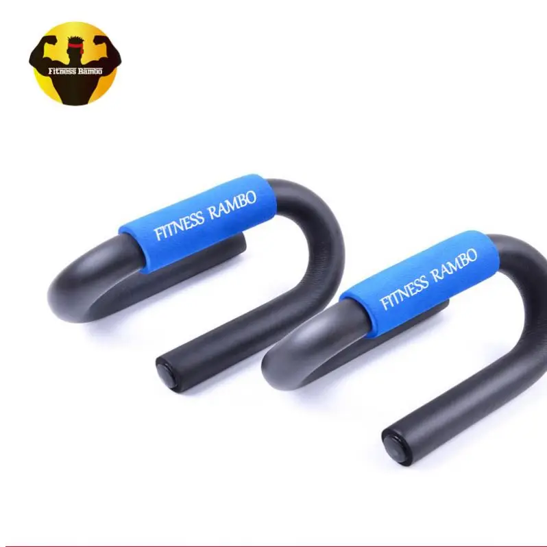 RAMBO Good Manual Work Style Foam Handled Types Of Push Up Bars Stands Handles Rotating Bar Ups