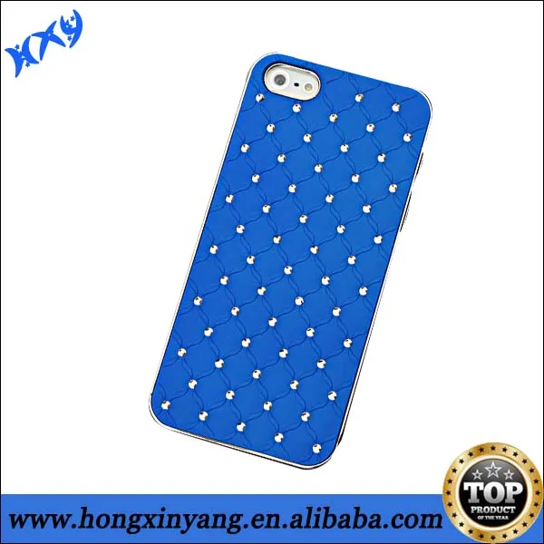 мода мобильный rhinestone панель телефона случай для iphone 5s