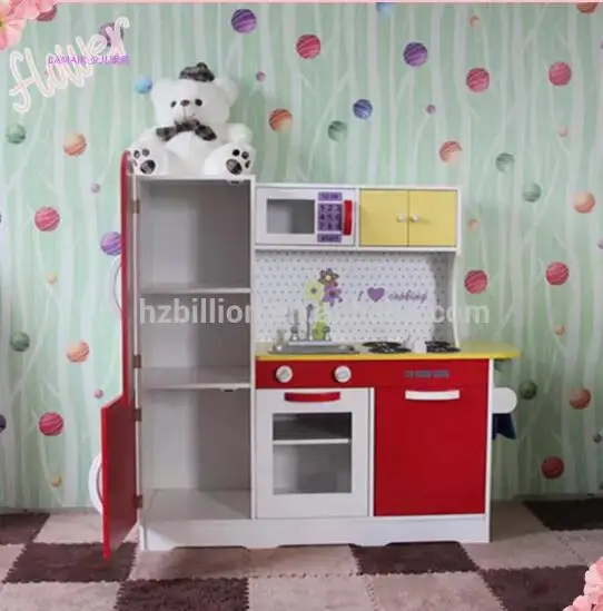 Modern children wooden kitchen play toys set for kids  Wooden toys kitchen Pretend Play Educational Kitchen Toy KKT001