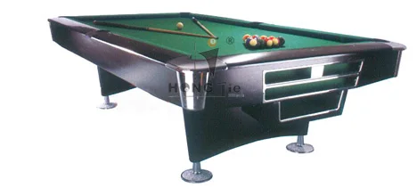 Hot selling Economic Billiard pool game, 8ft solid wood pool table for sale