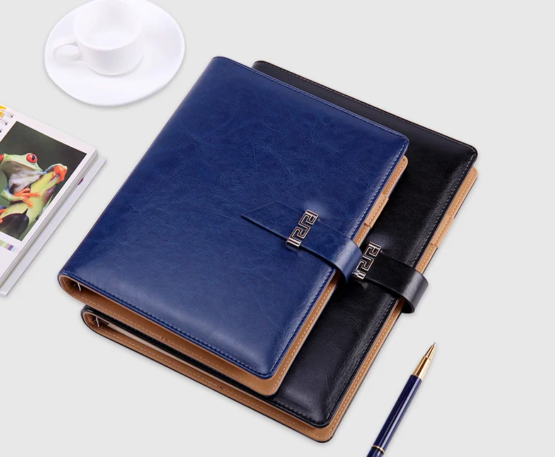 Personal logo printing office man use executive diary journal set