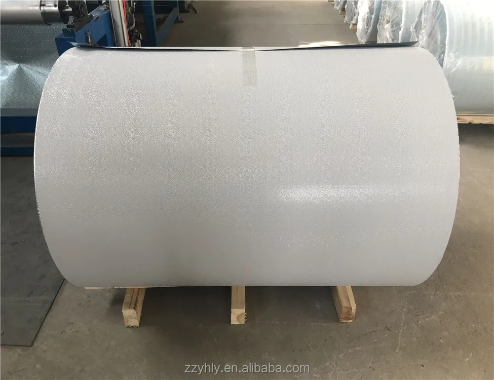 60micron stucco embossed aluminum foil with anti-oxidation & adhesive coating