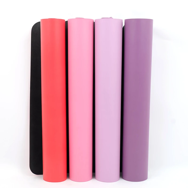 Wholesale ECO Custom Screen Printing PU waterproof Natural Rubber Yoga Mat