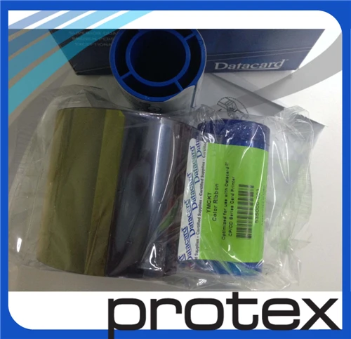 Datacard CD800, CP40,CP60,CP80 YMCKT color ribbon, Original 500 images Datacard 535000-003 ribbon