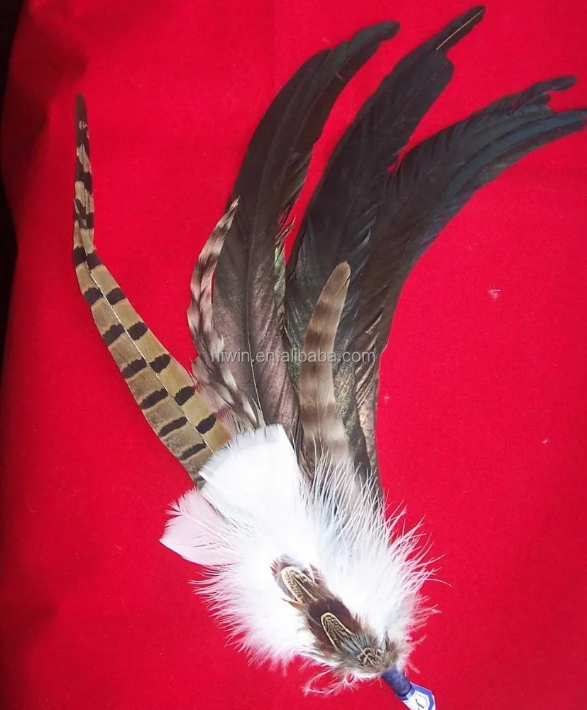 Decorative feathers for hats