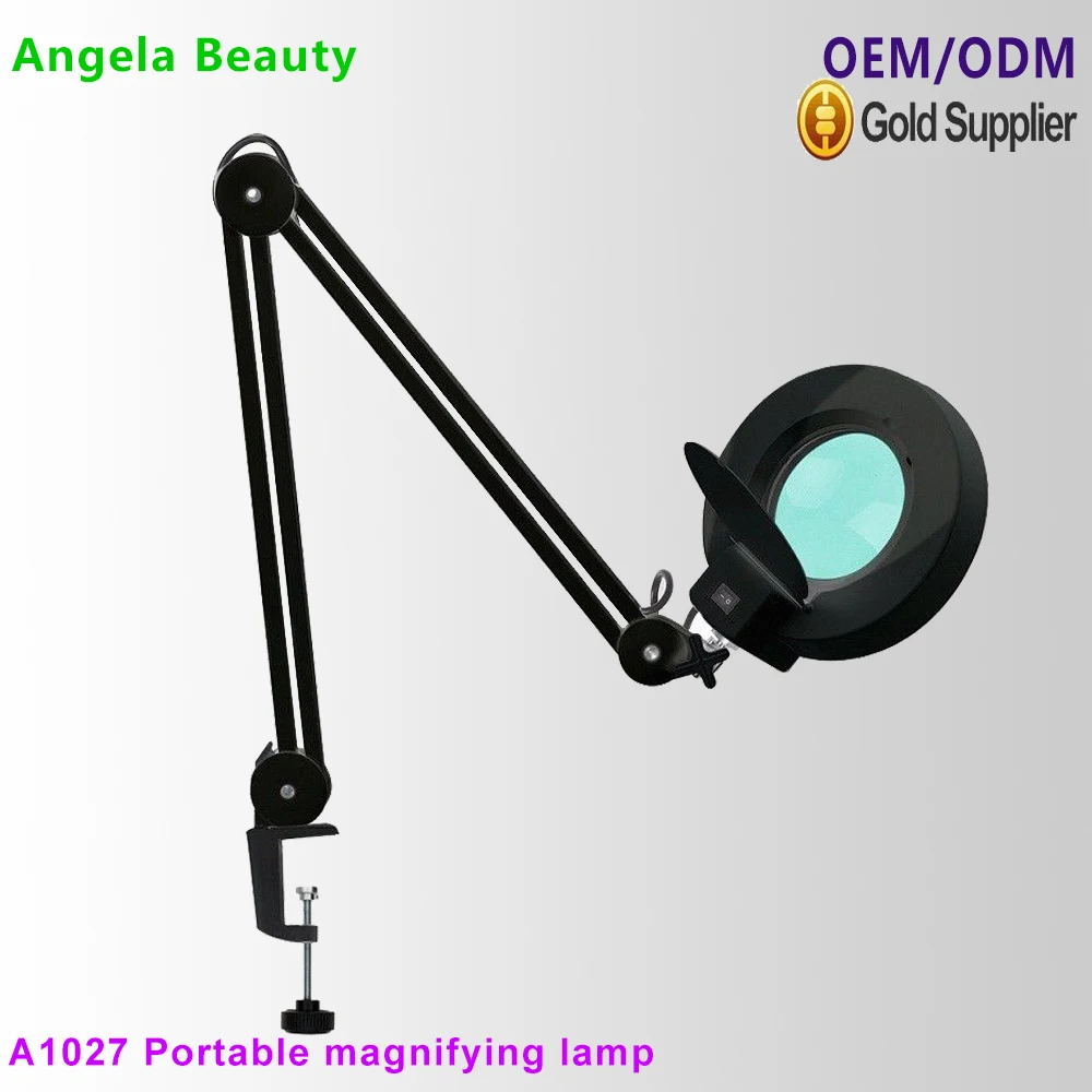 A1027 Table led magnifier led clip light book light for sale