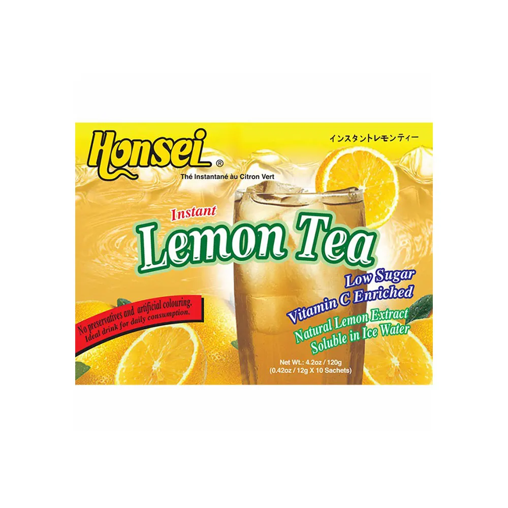 High quality special organic lemon slimming tea HACCP ISO Certification From Singapore