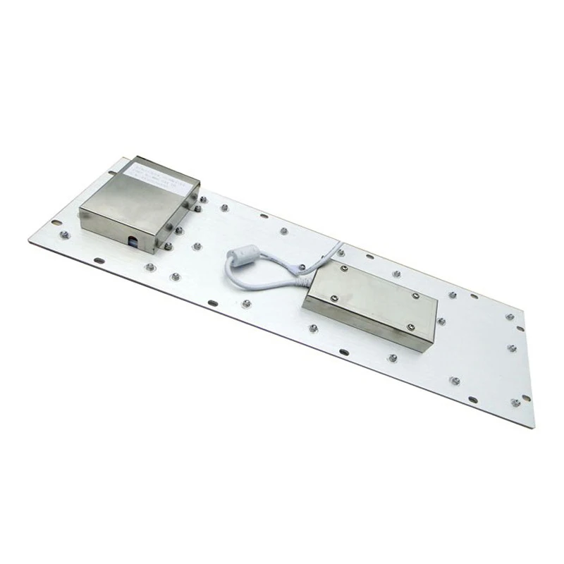 Промышленная клавиатура из нержавеющей стали со встроенным трекболом для мыши