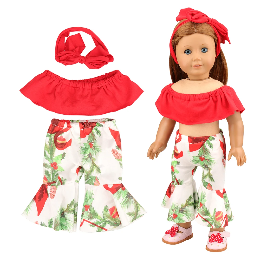 Wholesale Cheap 5 Doll Princess Dresses Clothes Sets Accessories  For American Doll 18 inch Dolls Baby Kid Girl Toys Gift