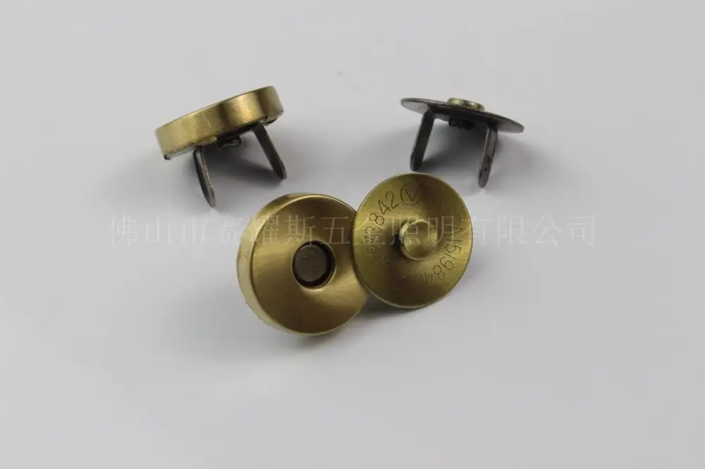 250set/box 10mm high quality Strong magnetic snaps button for leather handbag magnetic fasteners