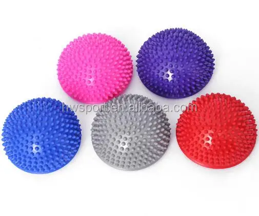 
Hot Sale New Design Spikey Custom Pvc Spiky Double Massage Yoga Ball Deep Muscle Massage Balls For Fitness 