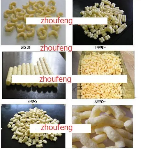 Commercial puffed food extruded machine corn puff making machines