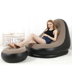Wholesale custom high quality comfortable heavy duty inflatable sofa chair Chaise Lounge