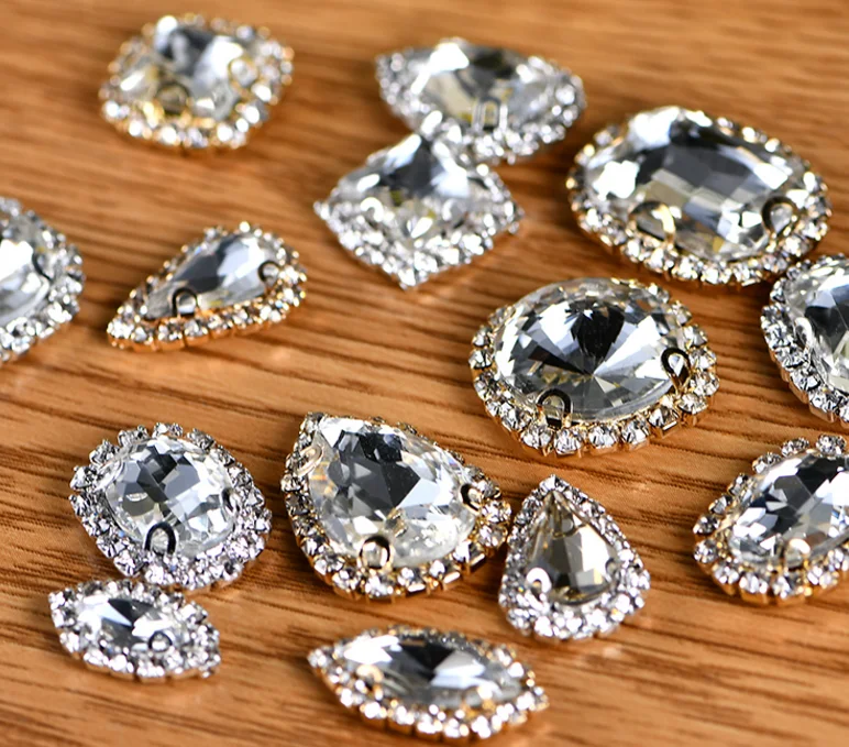 Navette Crystal Sew-on Stone