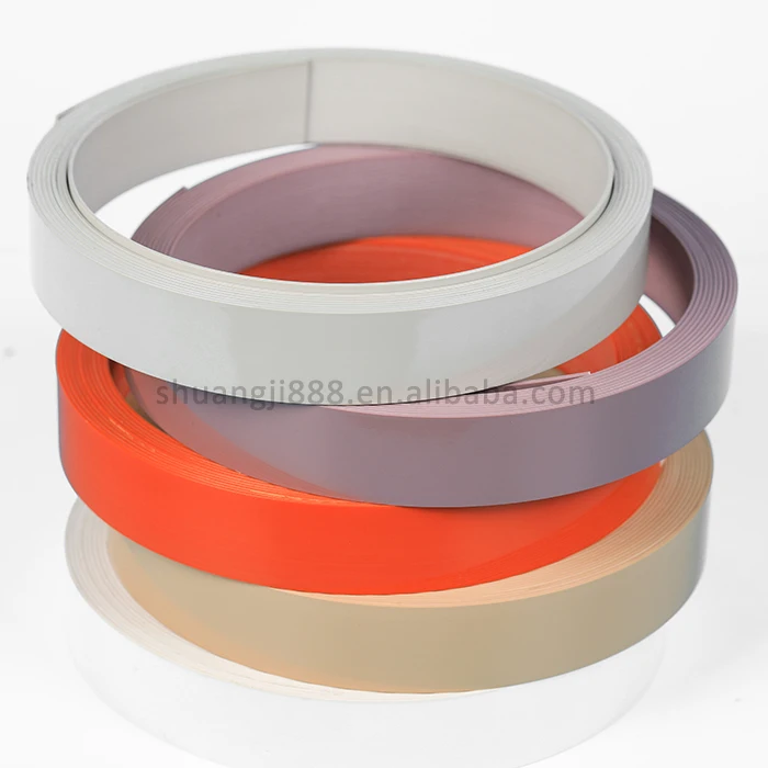 Hot selling kitchen cabinet pvc edging strips furniture pvc edge banding for Furniture Accessories