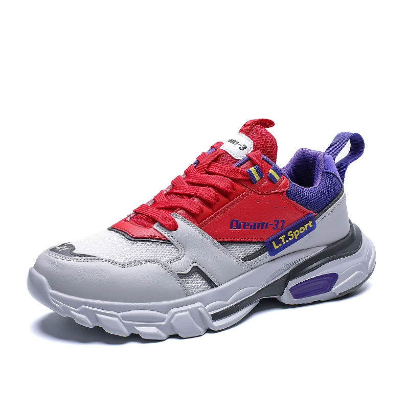 Мужские кроссовки на массивной подошве, спортивные модные кроссовки для прогулок, мужская спортивная обувь, оптовая продажа, мужские роскошные ретро кроссовки