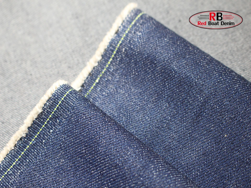 indigo denim fabric material uses for denim in los angeles market