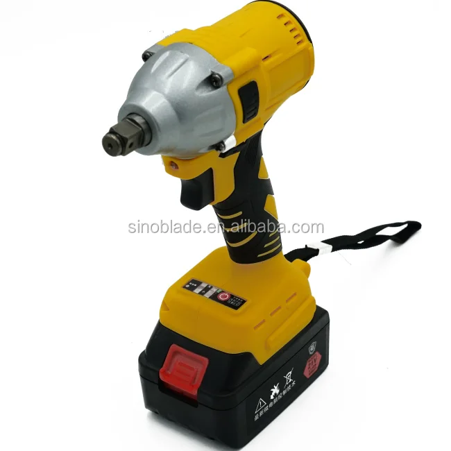 Brushless Electric 20V Lithium Ion Battery 1/2 Inch Cordless impact wrench